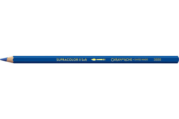 CARAN DACHE Crayon coul. Supracolor 3,8mm 3888.140 bleu outremer
