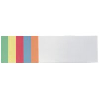 FRANKEN Moderationskarte, Rechteck, 545 x 95 mm, sortiert