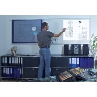 FRANKEN Set de rails muraux PRO, 1.500 x 60 mm, argent