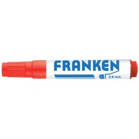 FRANKEN Flipchart Marker, Strichstärke: 2-6 mm, rot