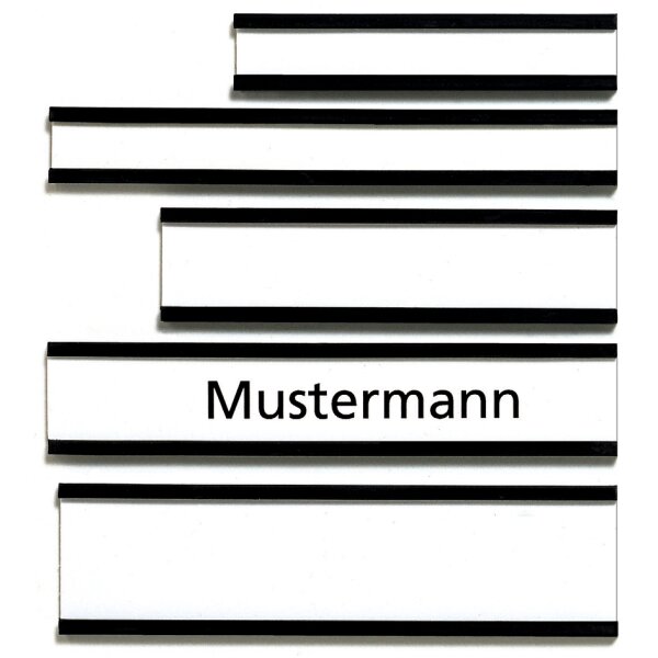 FRANKEN Porte-étiquettes magnétique signalisation C-Profil