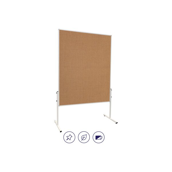 FRANKEN Tableau mod&eacute;ration 150x120 cm MT9009 U-Act!Line, jute