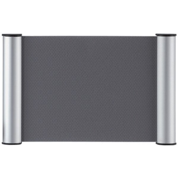 FRANKEN Türschild Clip, 180 x 60 mm - 1 2 A6, silber