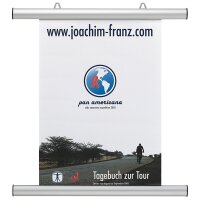 FRANKEN Profilé clipsable pour affiche, aluminium,...
