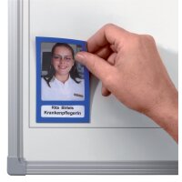 FRANKEN Pochette magnétique transparente, 72 x 115 mm