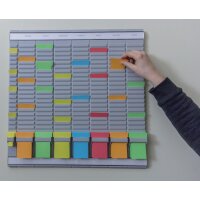 FRANKEN T-Kartentafel "OfficePlaner", 7 Module,...
