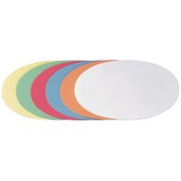 FRANKEN Carte de présentation, oval, 110 x 190 mm,...