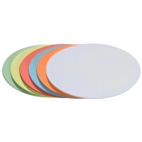 FRANKEN Moderationskarten Kreise, selbstklebend, sortiert