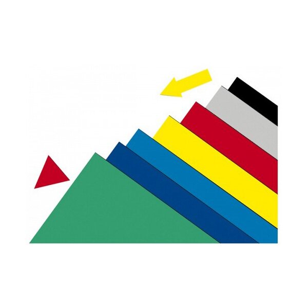 FRANKEN Plaque magnétique, 200 x 295 x 0,6 mm, vert clair