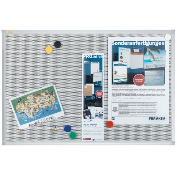 FRANKEN Tableau daffichage magnétique X-tra!Line, gris