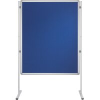 FRANKEN Textiltafel PRO, (B)1.200 x (H)1.800 mm, Filz, blau