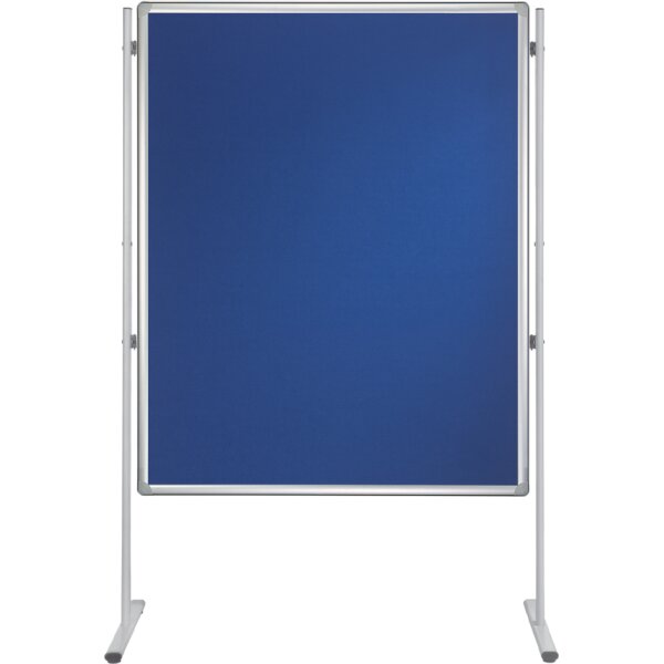 FRANKEN Textiltafel PRO, (B)1.500 x (H)1.200 mm, Filz, grau