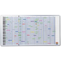 FRANKEN Tableau planning JETPLANER, 12 mois, 1.930 x 1.000mm