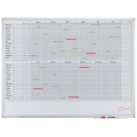 franken Tableau planning X-tra! Line, 12 mois, 1.200 x 900mm