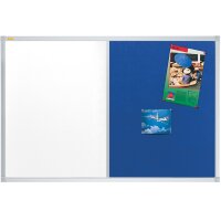 FRANKEN Tableau duo X-tra! Line, (L)900 x (H)600 mm, gris