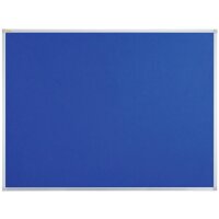 FRANKEN Tableau en textile X-tra!Line, 600 x 450 mm, bleu
