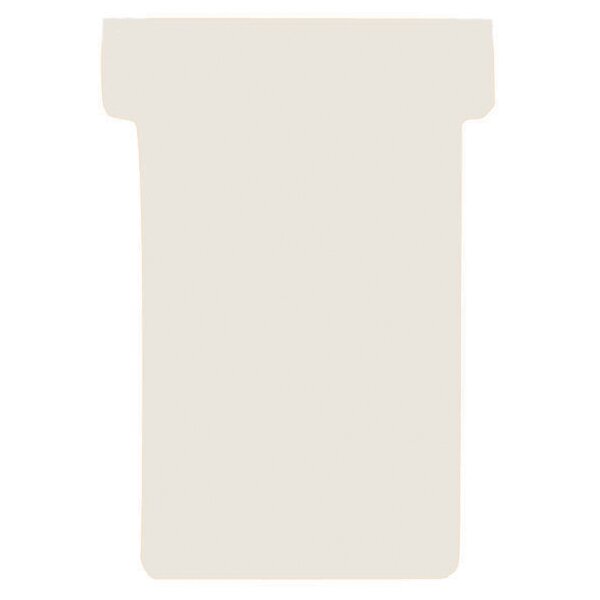 FRANKEN Fiches T, taille 2 / 48 x 84 mm, blanc