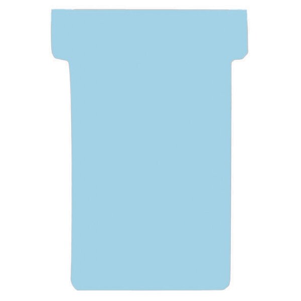 FRANKEN T-Karten, Grösse 2 48 x 84 mm, hellblau