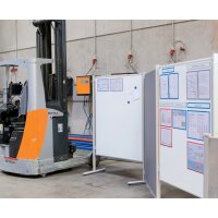 FRANKEN Tableau mural blanc PRO, laqué, 900x1200...