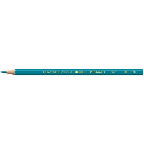 CARAN DACHE Crayon de couleur Prismalo 3mm 999.170 bleu azur