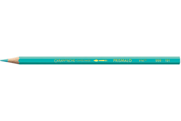 CARAN DACHE Crayon de couleur Prismalo 3mm 999.191 vert turquoise
