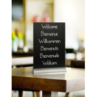 Securit Tischaufsteller SILHOUETTE "A4"