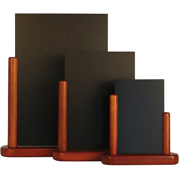 Securit Ardoise de table ELEGANT, moyen, teck