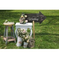 SECURIT Tableau Craie ARROW FBS-ARROW noir 67x49.2x0.2cm