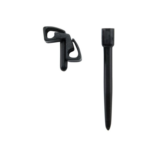 SECURIT Halter für TAG SPIKE TAG-HLD-BL schwarz 20 Stück