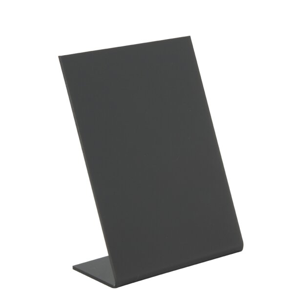 Securit Ardoise de table L-SHAPE, A7, noir
