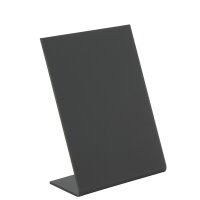 Securit Ardoise de table L-SHAPE, A7, noir