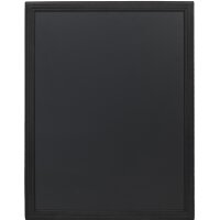 Securit Ardoise murale UNIVERSAL, avec cadre en bois, noir