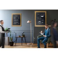 Securit Ardoise murale GOLD BOARD, 630 x 835 mm