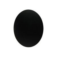 SECURIT Kreidetafel OVAL FB-OVAL schwarz 29.8x37.7x0.3cm