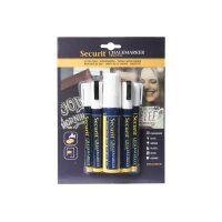 SECURIT Marker Craie 1-15mm BLSMAMIXV5WT blance, ass. 5 pcs.