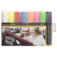 Securit Kreidemarker ORIGINAL LARGE, 8er Etui, Erdfarben