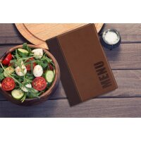 Securit Protège-menus TRENDY, A4, noir