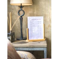 Securit Porte-visuel TABLE, acrylique, A4, noir