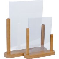 Securit Tischaufsteller TABLE, Acryl, DIN A4, schwarz