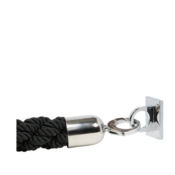 Securit Corde pour poteau daccueil CLASSIC, blanc / chrome