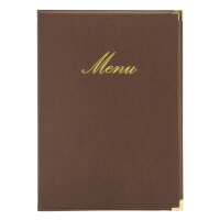 Securit Speisekarten-Mappe CLASSIC, A4, schwarz