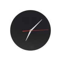 SECURIT Horloge murale SILHOUETTE FB-CLOCK noir,...