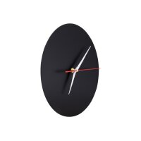 SECURIT Horloge murale SILHOUETTE FB-CLOCK noir,...