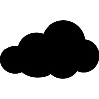 Securit Ardoise murale SILHOUETTE Nuage