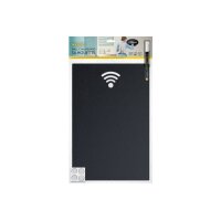 SECURIT Kreidetafel WIFI FB-WIFI schwarz 38x25x0.3cm