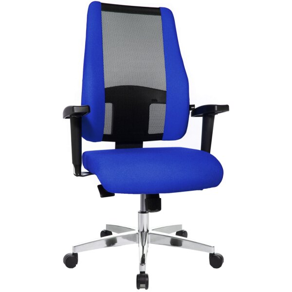 Topstar Bürodrehstuhl "Air Synchro", royalblau