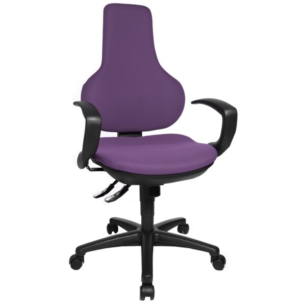 Topstar Bürodrehstuhl "Ergo Point SY", violett