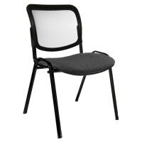 Topstar Chaise de bureau Net Point Visit noir, bleu royal