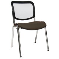 Topstar Chaise de bureau Net Point Visit chrom, marron