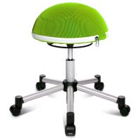 Topstar Fitness-Hocker "Sitness Half Ball", grün